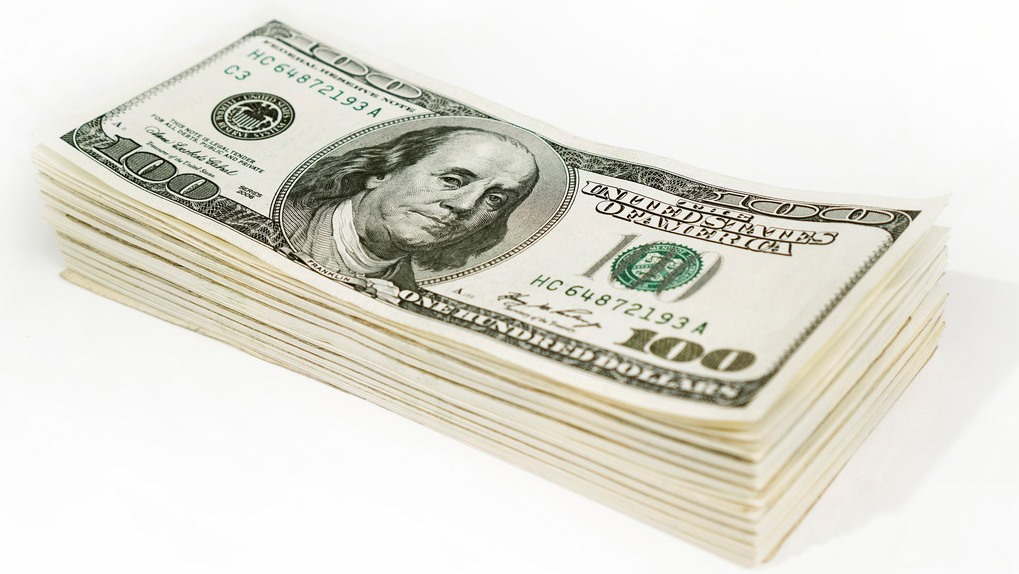 Stacks of cash